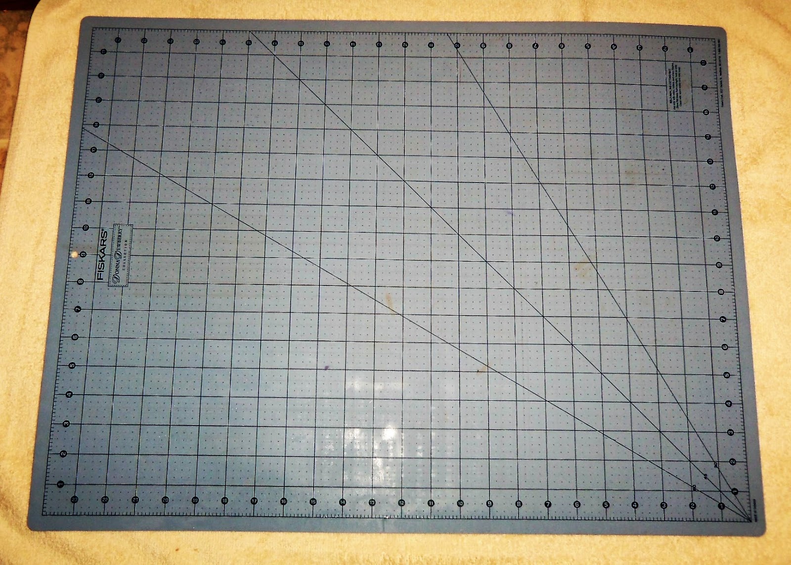 QUILTING WITH AREA 3 Cleaning Your Cutting Mat