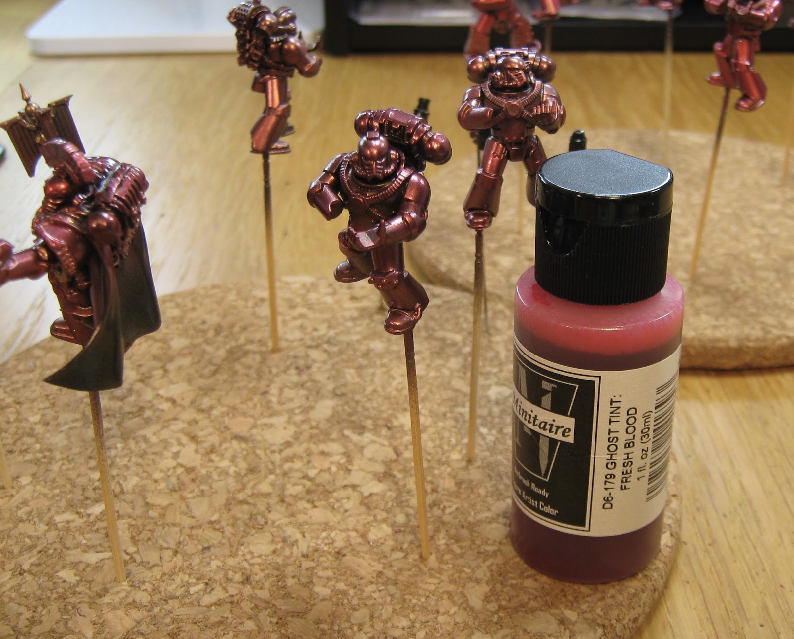 Kevin's Miniatures & Hobby Table Candy Metallic Painting Tutorial