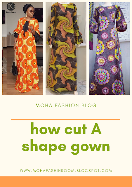 A shape gown style