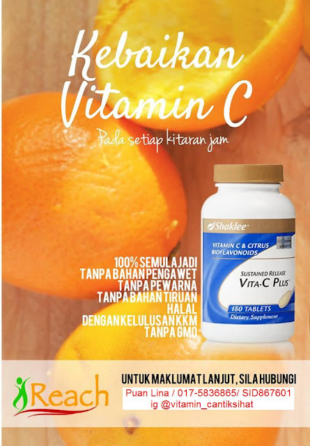 kesan pengambilan vitamin c shaklee