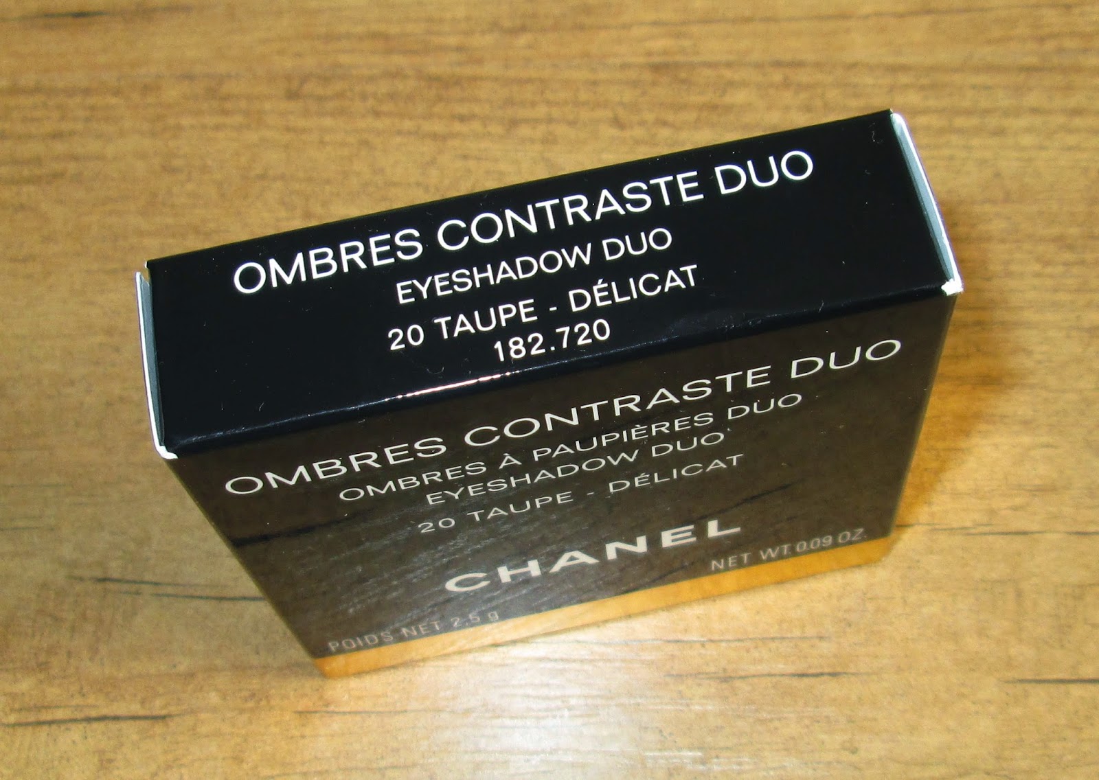 [Review] CHANEL Ombres Contraste Eyeshadow Duo in 20 Taupe Délicat