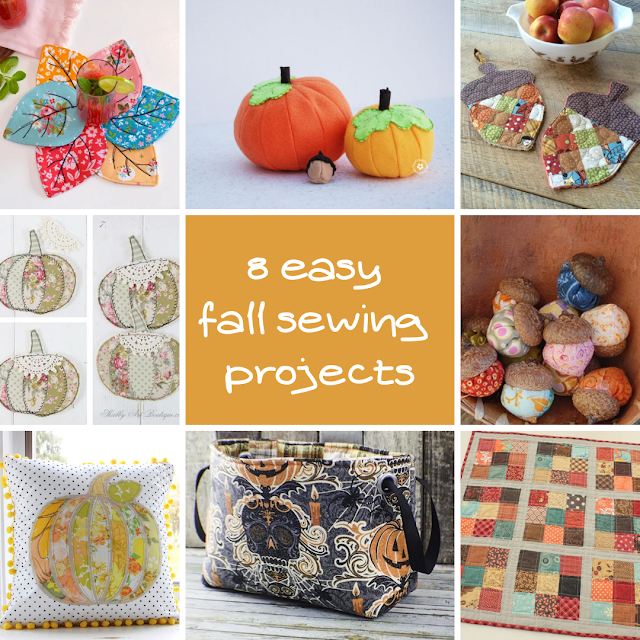 8 easy fall sewing projects
