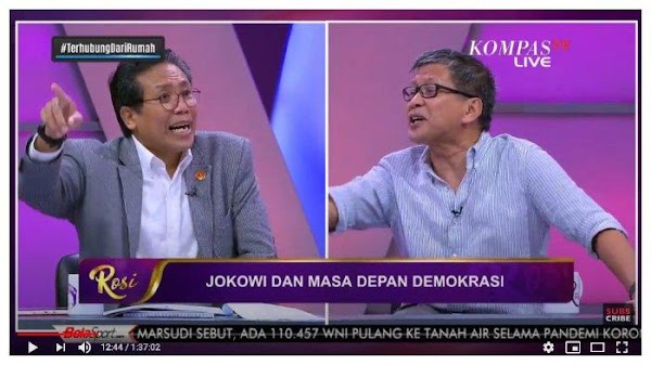 Pemerintah Jokowi Mirip Orba, RG: Kalau Sudah Demokratif Tak Perlu Ada Fadjroel Cukup Ngabalin