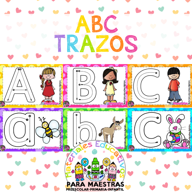 Abc Trazos Materiales Educativos Para Maestras