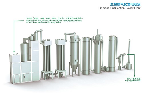 Biomass Gasification Power Generation Plant