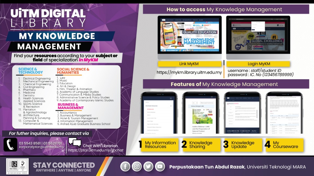 My Knowledge Management Portal Perpustakaan UiTM