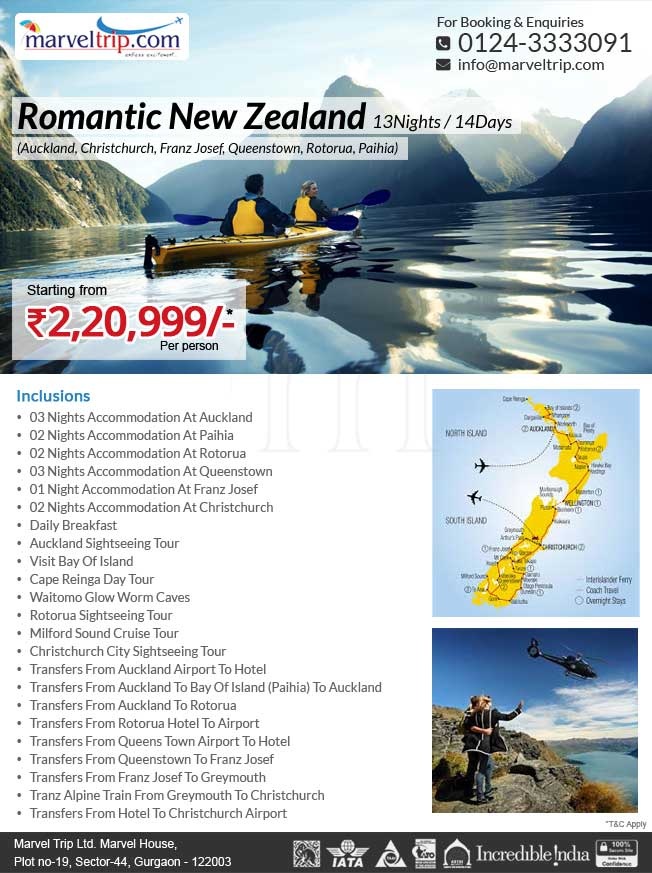 Marvel Trip Romantic New Zealand