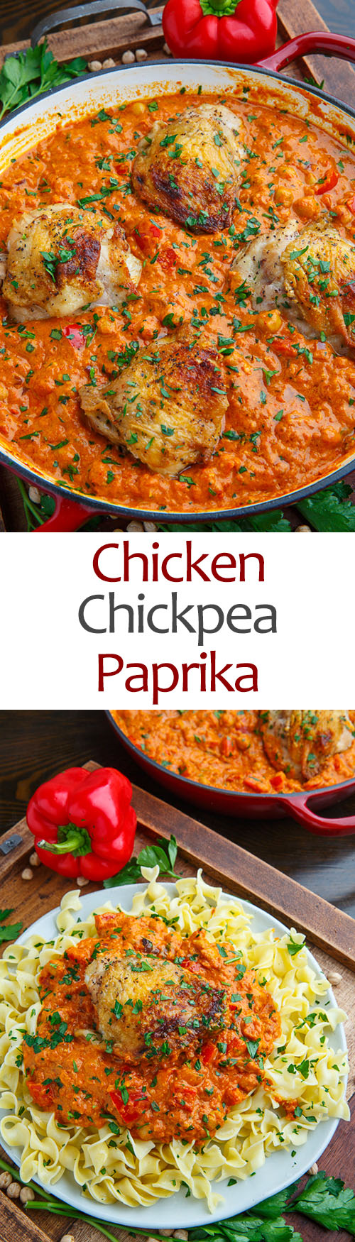 Chickpea and Red Pepper Paprika Recipe on Closet Cooking