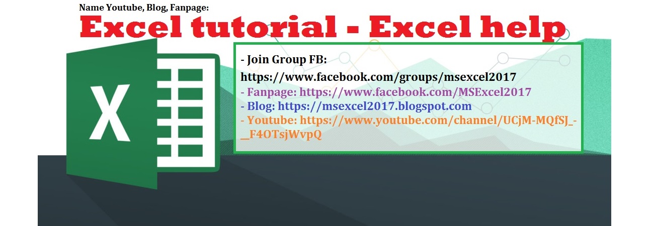 Excel Tutorial - Excel Help