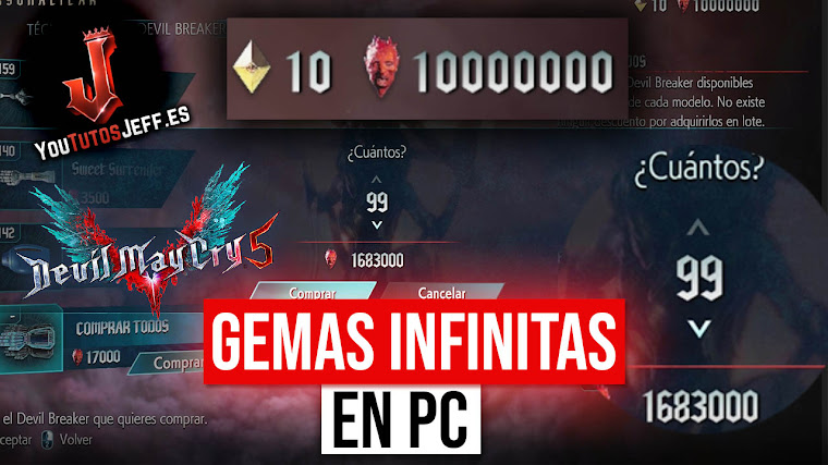 GEMAS ROJAS INFINITAS Devil May Cry 5 PC