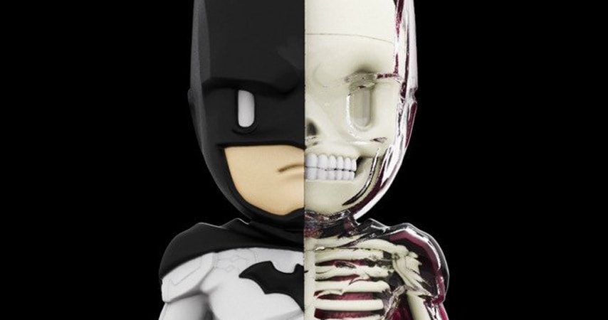 The Movie Sleuth: Images: This 4D XXRAY Batman Figure Shows Whats's Inside  The Superhero