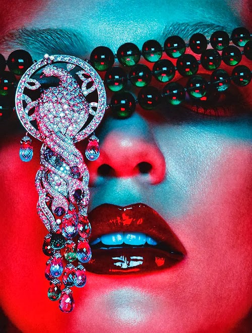 Wearing diamonds Just a Pretty Makeup