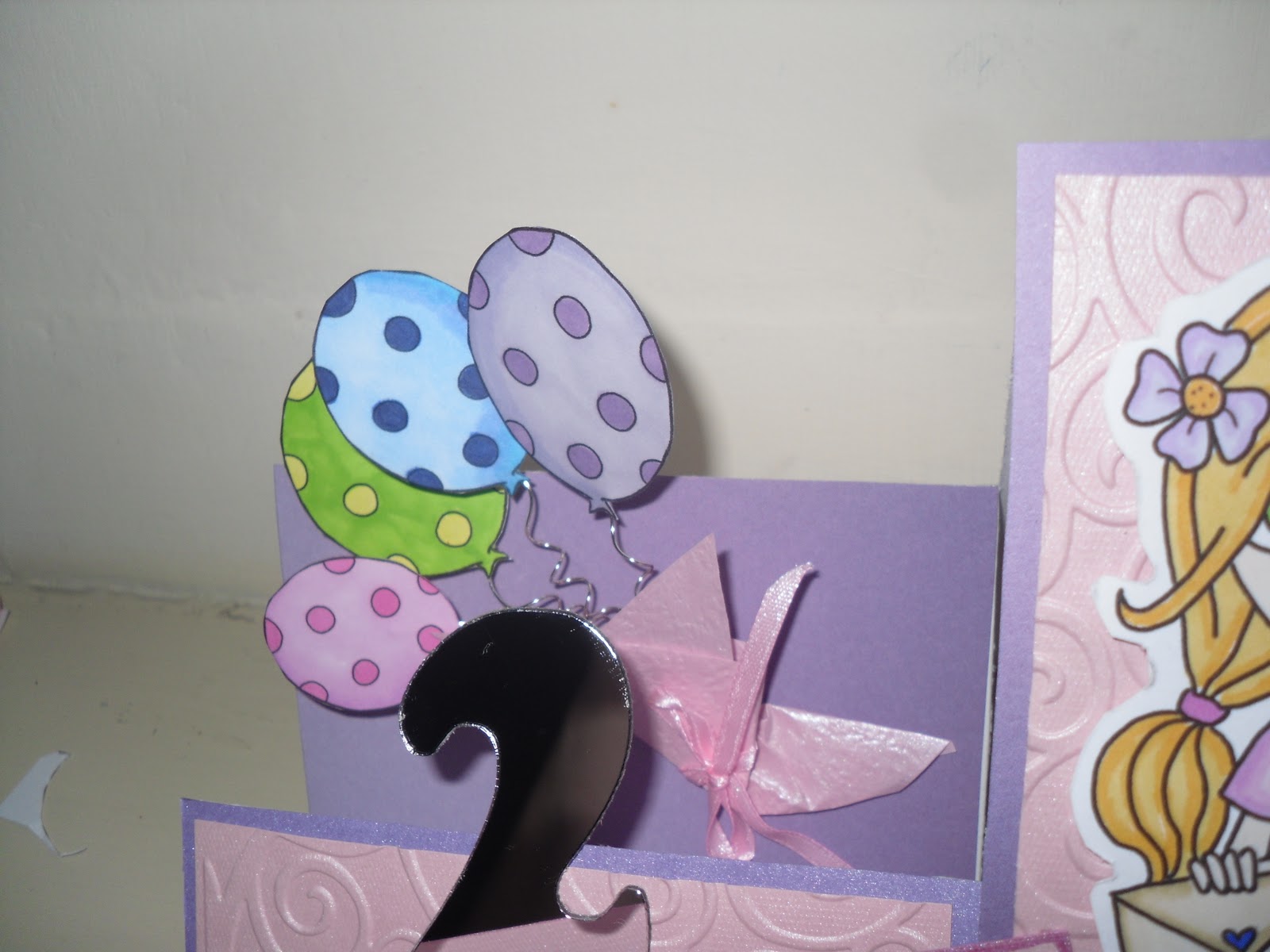 Sonia's Crafting Creations 2 year old birthday card