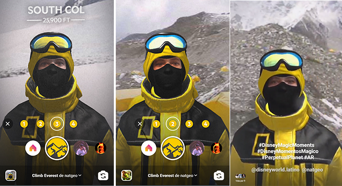 Explora el Monte Everest en Instagram.