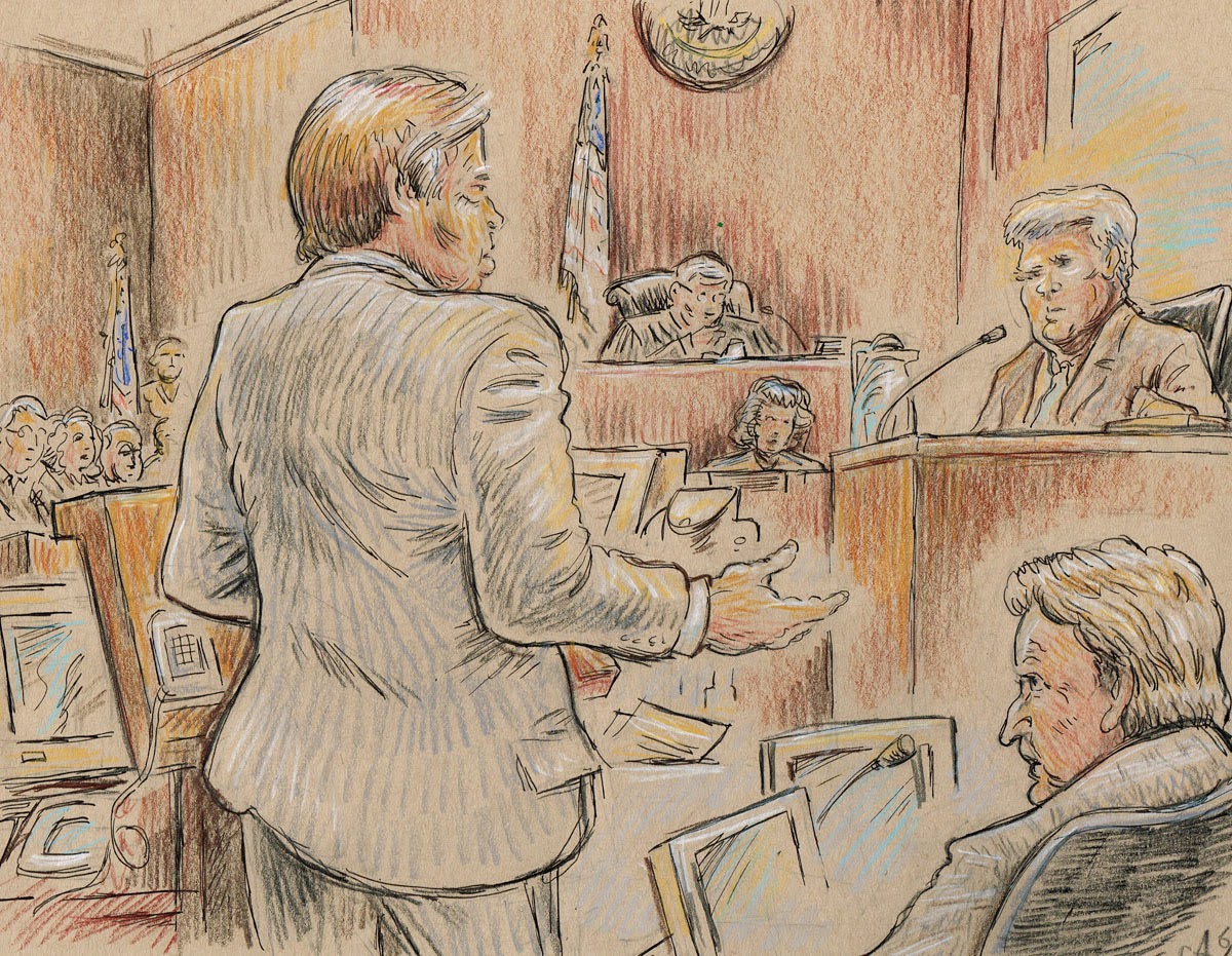 Courtroom Sketches by Avidor