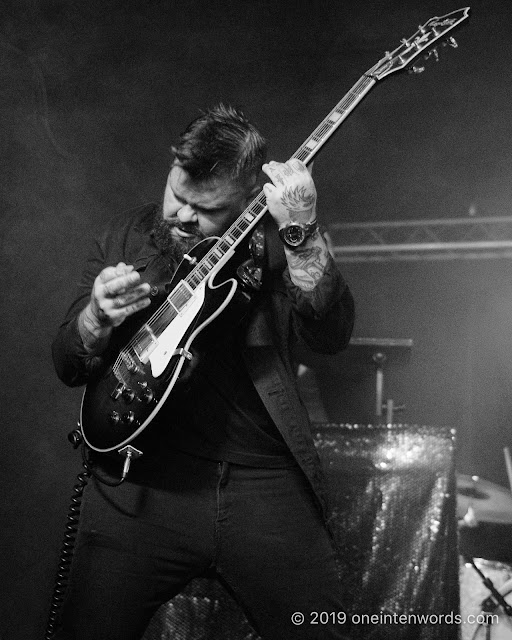 Sam Coffey and The Iron Lungs at The Garrison's Tenth Anniversary Party on October 3, 2019 Photo by John Ordean at One In Ten Words oneintenwords.com toronto indie alternative live music blog concert photography pictures photos nikon d750 camera yyz photographer birthday