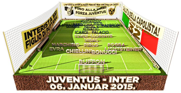 Juventus - inter, mogući sastavi