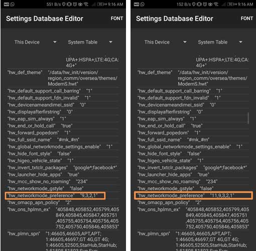 Enable LTE Only Mode in Huawei and Honor Phone