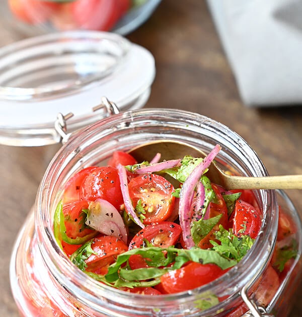 How To Make Pickled Cherry Tomatoes