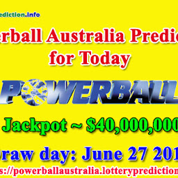 Powerball Australia Prediction Today