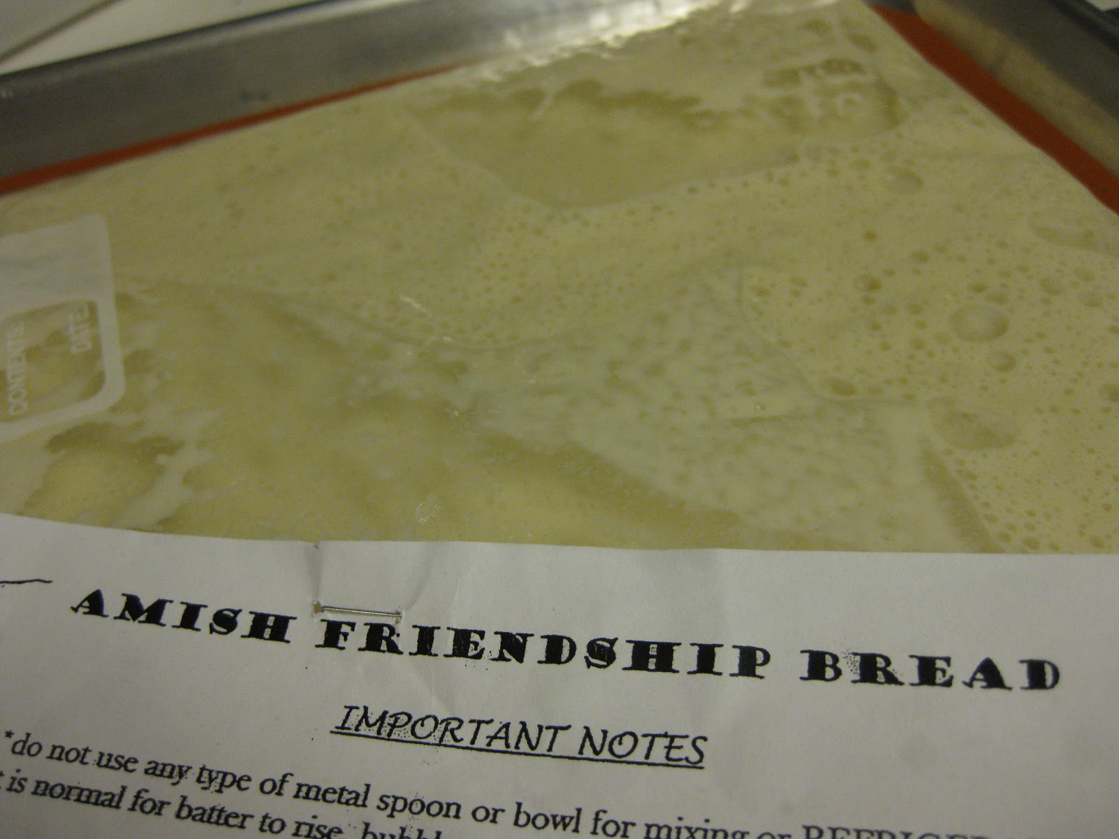 Amish Friendship Bread &amp; Printable Instructions