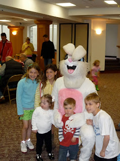 >Former New York Giant Jeff Feagles Speaks at Pancake Breakfast Easter Bunny1 theridgewoodblog.net