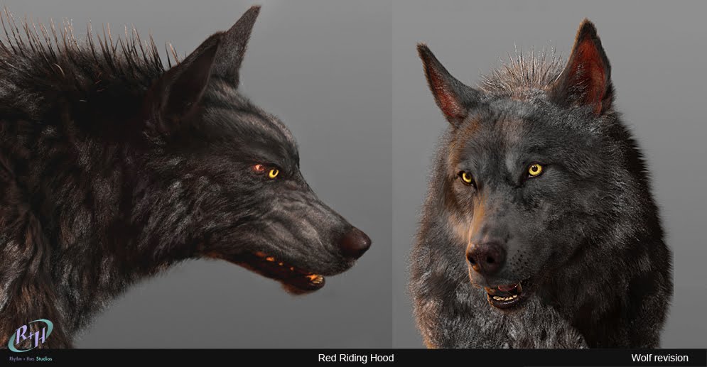 Sebastian Meyer: Red Riding Hood concept art and Yogi Bear concept art