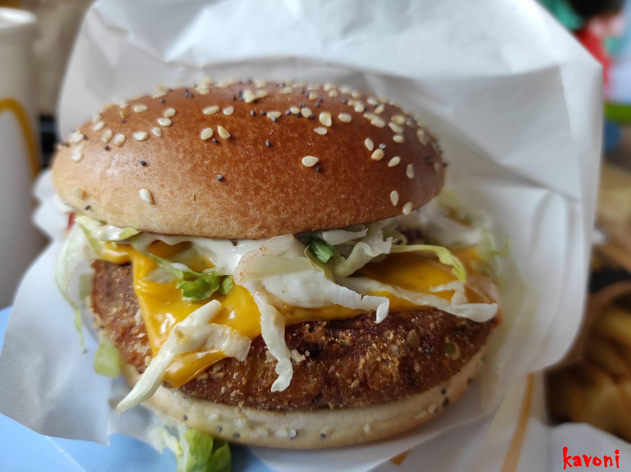 Mc Donalds Veggie Burger Preis kavoniho žrádlo: Veggie Burger, McDonald's