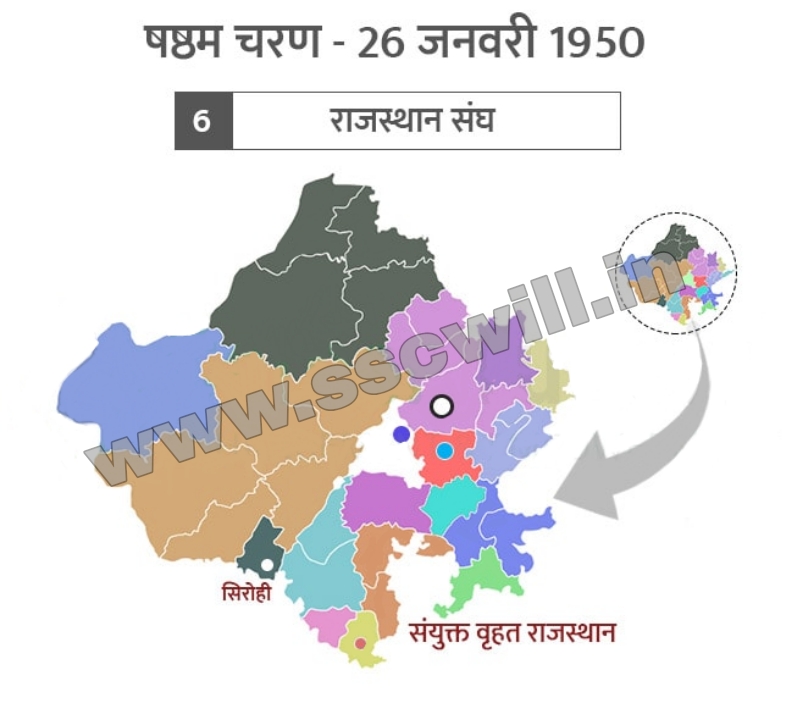 Rajasthan Ka Ekikaran GK in Hindi Rajasthan Ka Ekikaran GK in Hindi