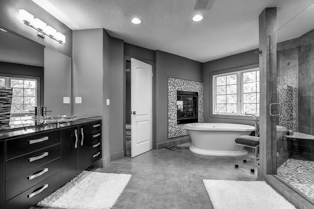 black and white bathroom design ideas