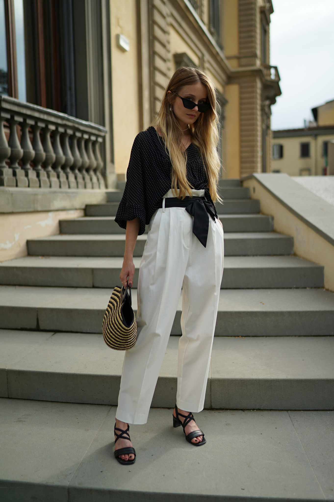 HIGH WAISTED LOOSE PANTS / HOLLYWOOD TROUSERS