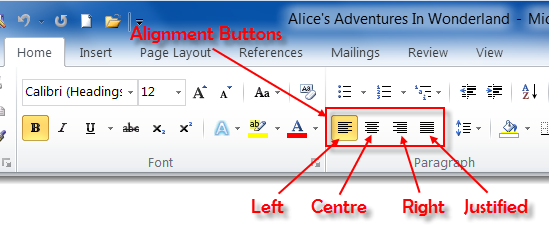 How To Center Text In Word 2007 Document Ifjes