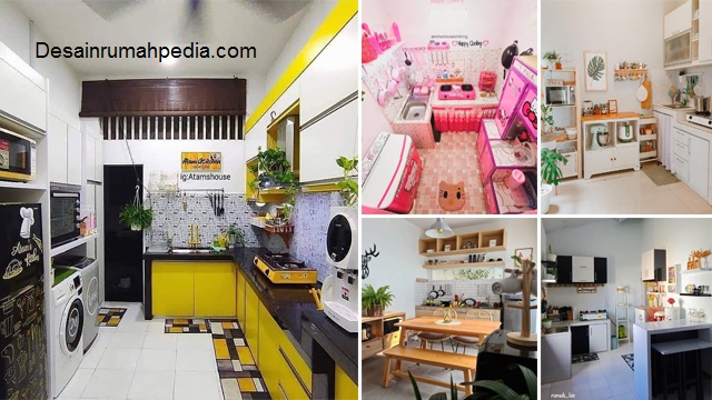 Contoh 6 Desain Dapur Minimalis Yang Bisa Anda Tiru Dengan Kabinet Tambahan Desainrumahpedia Com Inspirasi Desain Rumah Minimalis Modern