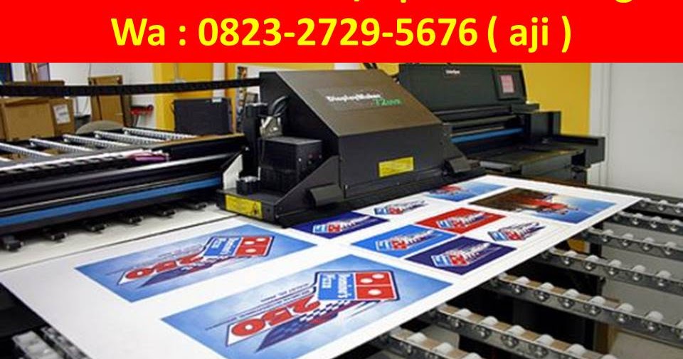 percetakan banner / spanduk ditegal, Wa 082327295676 (AJI)