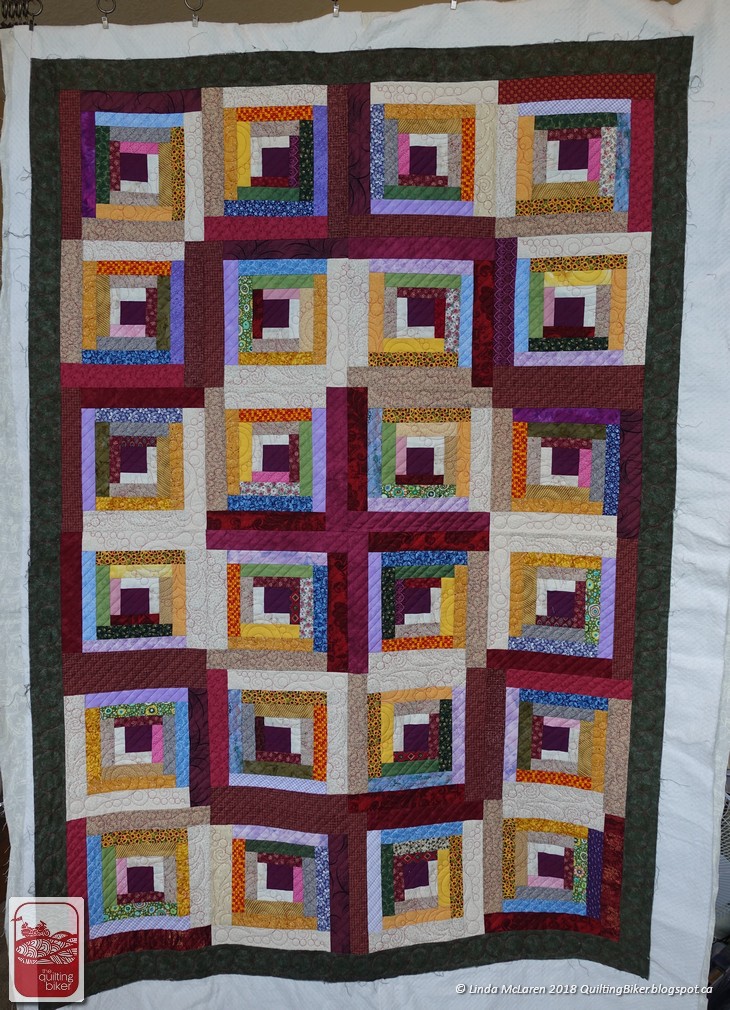 Client Quilt Log Cabin