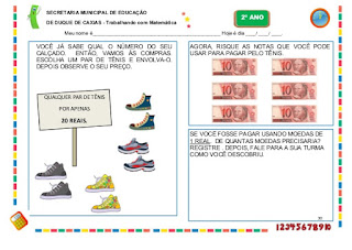 caderno atividades pedagogicas matematica 2 ano