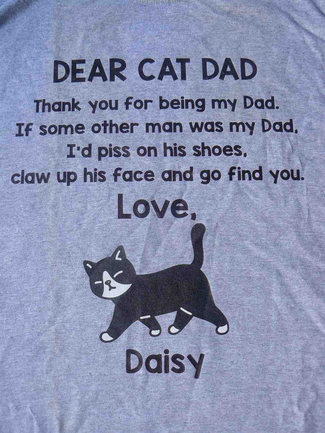 Tall Pines Cat Cat dad and Father's day