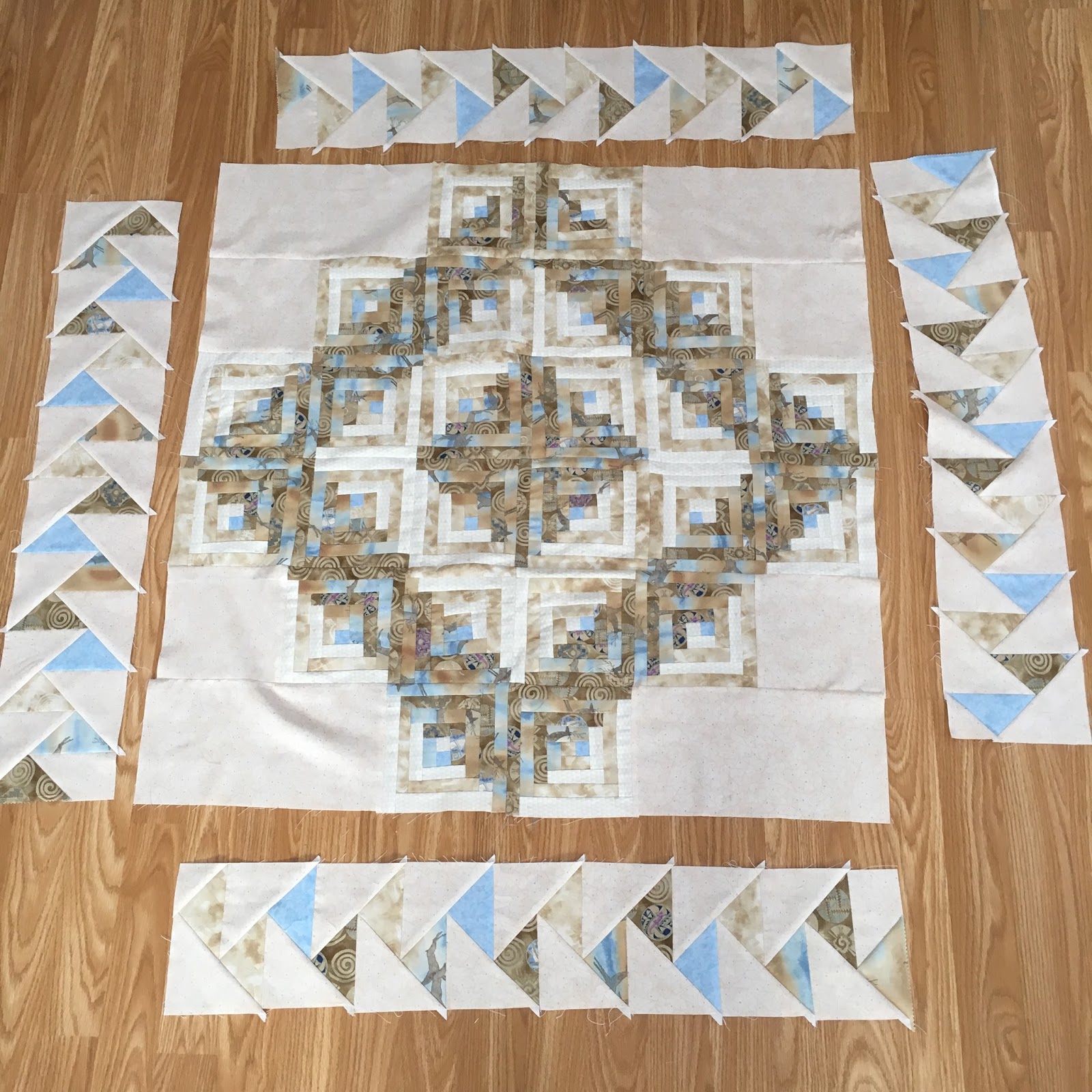 Second Story Quilting How To Build A Log Cabin