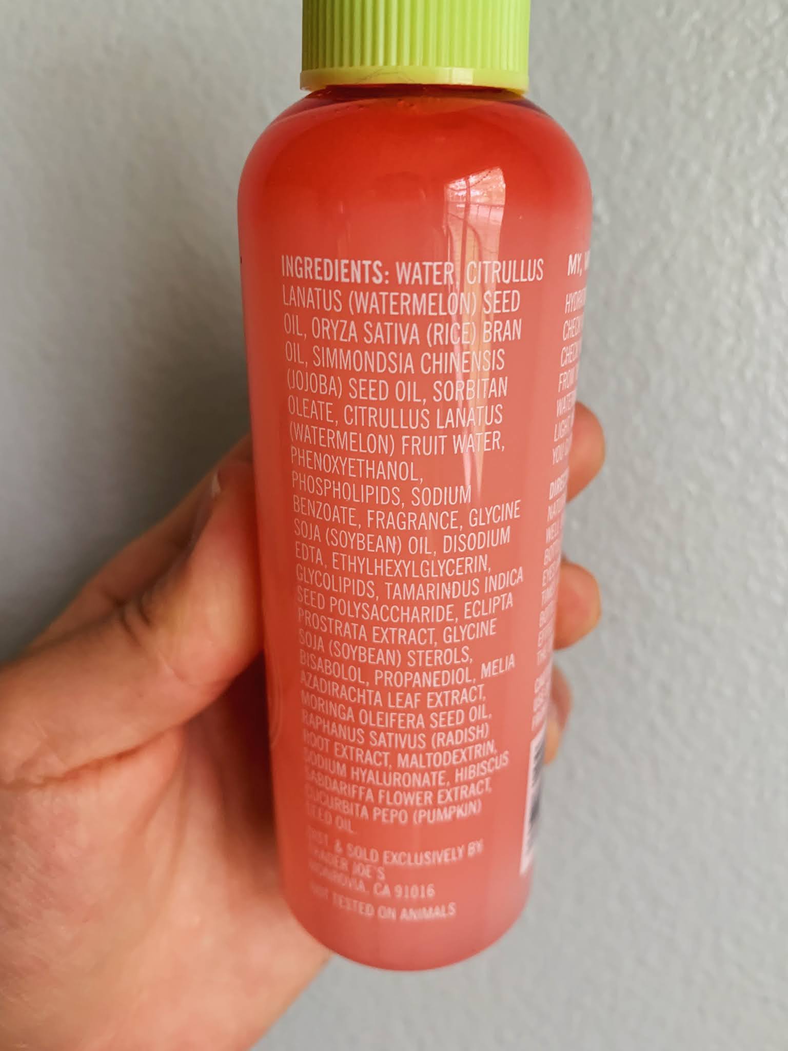 Trader Joe's Watermelon Facial Mist