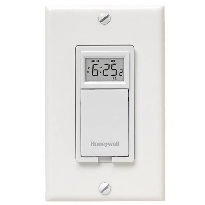 Honeywell 7-Day Programmable Light Switch - White