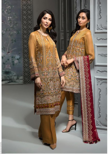 Deepsy Imorzia Vol14 Butter Fly Net Work Pakistani Suits