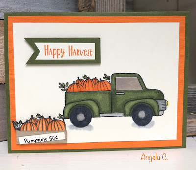Stampin' Up!, Ride With Me, www.stampingwithsusan.com, Fall, Pumpkins,