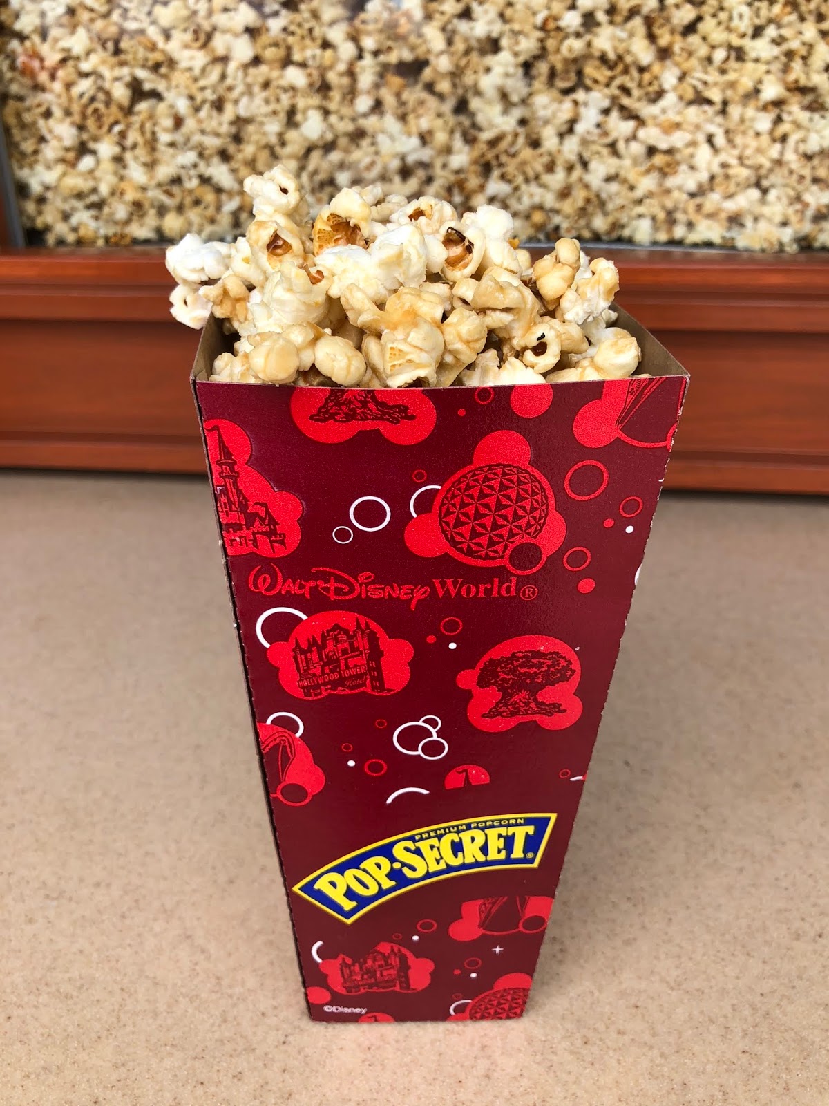 Alexis's Gluten Free Adventures Maple Popcorn Canada Pavilion at Epcot