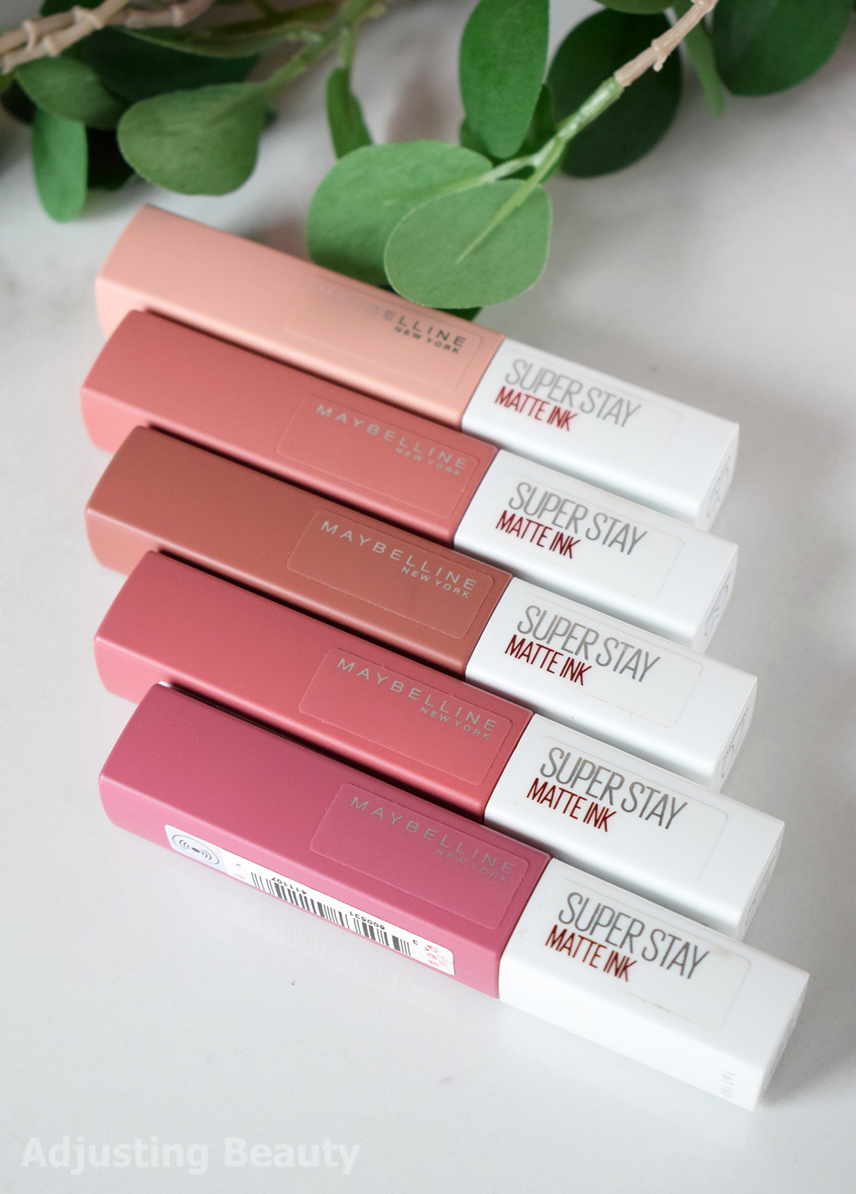 Gang ik ben gelukkig het dossier Review: Maybelline Superstay Matte Ink Liquid Lipsticks - Adjusting Beauty