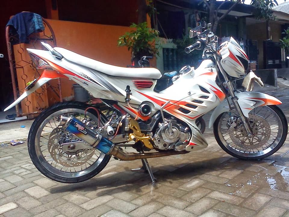 Modifikasi Motor Satria Fu Terbaru Modifikasi motor terbaru