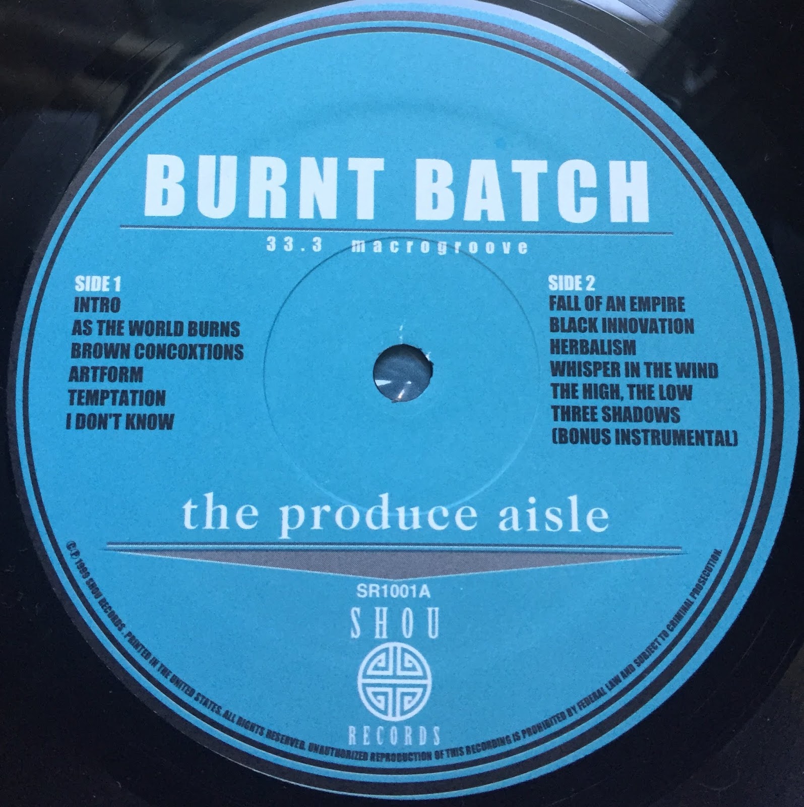 HipHop-TheGoldenEra: Burnt Batch - The Produce Aisle - 1999