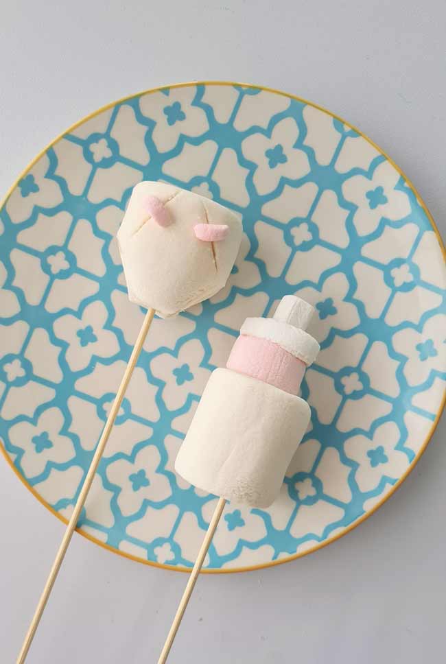Marshmallow Baby Shower Treats Pink White Chocolate Covered Marshmallows 1 Doz Baby Shower