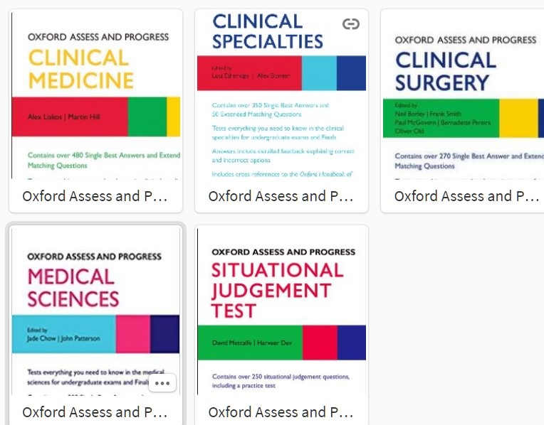 Oxford Assess and Progress Series series