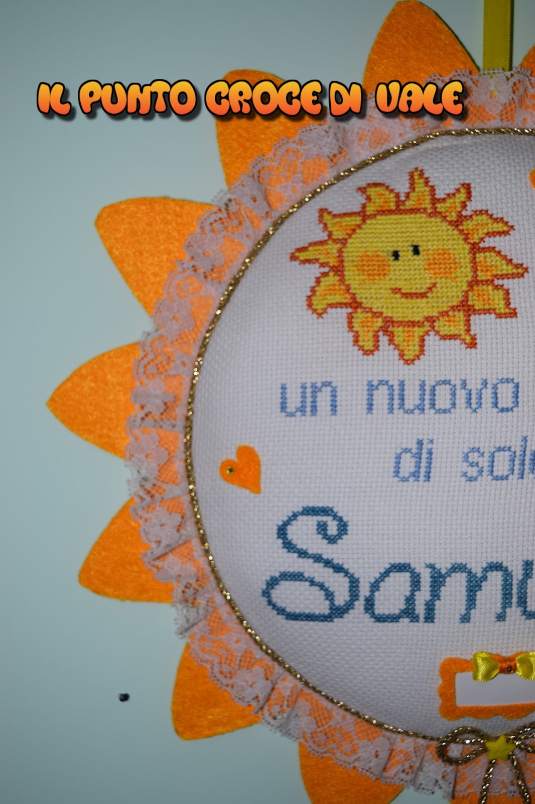 Il Punto Croce Di Vale Fiocco Nascita Samuele