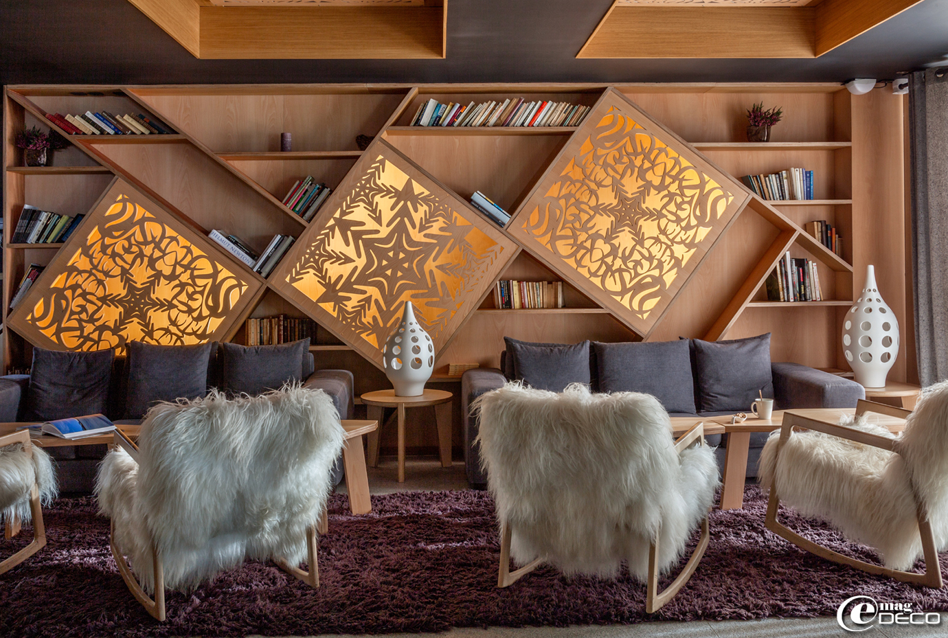 5-star hotel in Val Thorens 'Altapura', a report of the magazine of decoration 'e-magDECO'